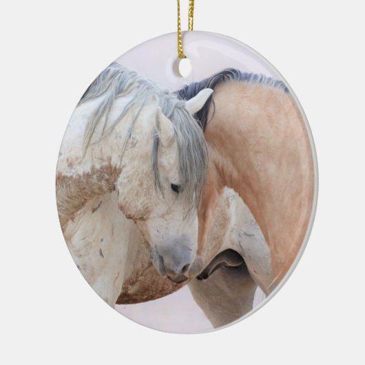 Onaqui Wild Horses Ornament (Links)