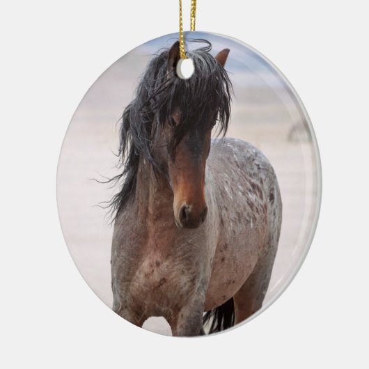 Onaqui Wild Horses Ornament (Links)
