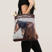 Onaqui Wild Horses Tote Bag (Dichtbij)