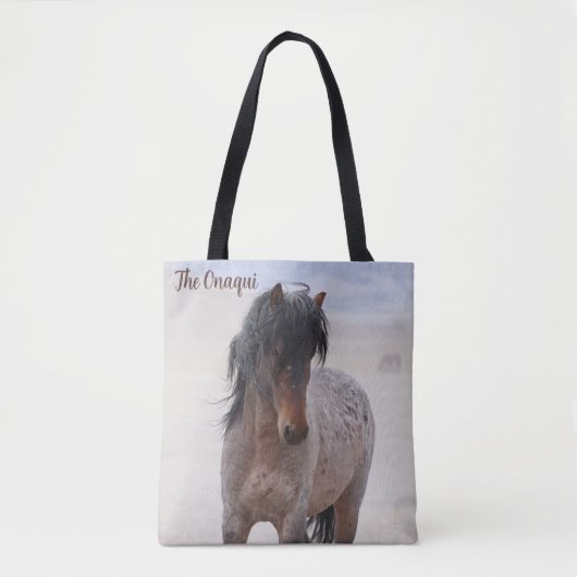Onaqui Wild Horses Tote Bag (Voorkant)