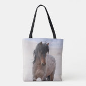 Onaqui Wild Horses Tote Bag (Achterkant)