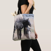 Onaqui Wild Horses Tote Bag (Dichtbij)