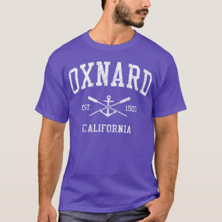 Onard Ca Gekruiste roeispanen Bootanker Sport meis T-shirt