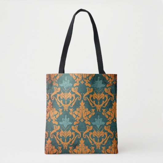 Onate damast tote bag (Voorkant)