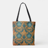 Onate damast tote bag (Achterkant)