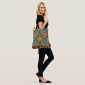 Onate damast tote bag (Op model)