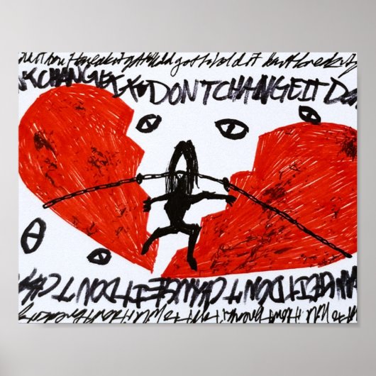 onbeantwoord poster (Voorkant)