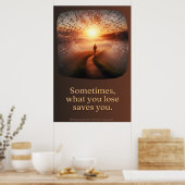 Onbeantwoorde verwachtingen, onverwachte zegeninge poster (Keuken)