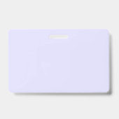 Onbedoeld Grappige Roze Retro Groovy Tekst Badge (Achterkant)
