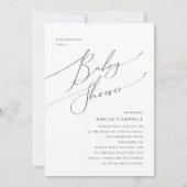 Onbeduidende genderneutrale uitnodiging tot Baby s (Voorkant)