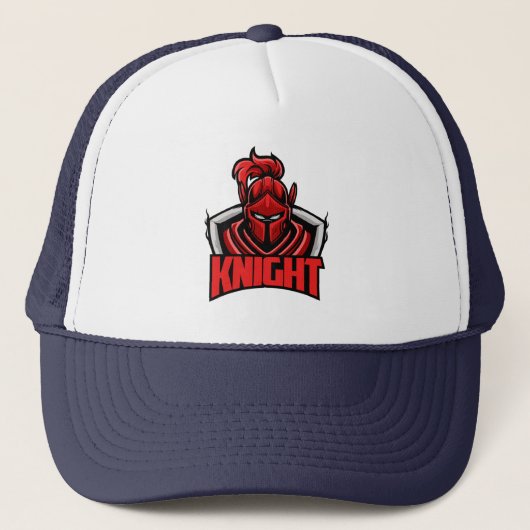 Onbedwingbare Ridders Trucker Pet (Voorkant)