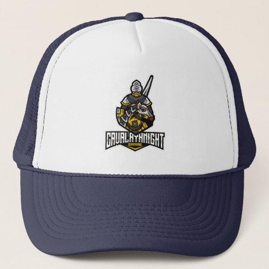 Onbedwingbare Ridders Trucker Pet (Voorkant)