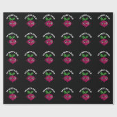 Onbeet-able schattige Veggie Beet Pun Cadeaupapier (Vlak)