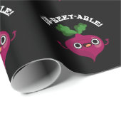Onbeet-able schattige Veggie Beet Pun Cadeaupapier (Rol Hoek)