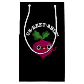 Onbeet-able schattige Veggie Beet Pun Klein Cadeauzakje (Voorkant)