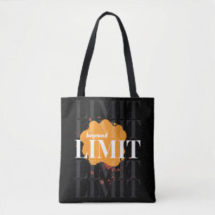 onbegrensd Motivatie Canvas tas Zwart 🖤