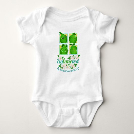 Onbegrensde bewustwording - Punny Garden Romper (Voorkant)