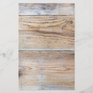 Onbehandeld hout briefpapier