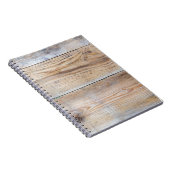 Onbehandeld hout notitieboek (Rechterzijde)