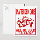 Onbeheerde Kaarten verkocht (Voorkant / Achterkant)