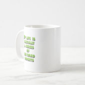 "Onbeholpen Is Mijn Stijl" Koffiemok (Voorkant links)