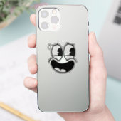 Onbeholpen Sticker (Telefoon)