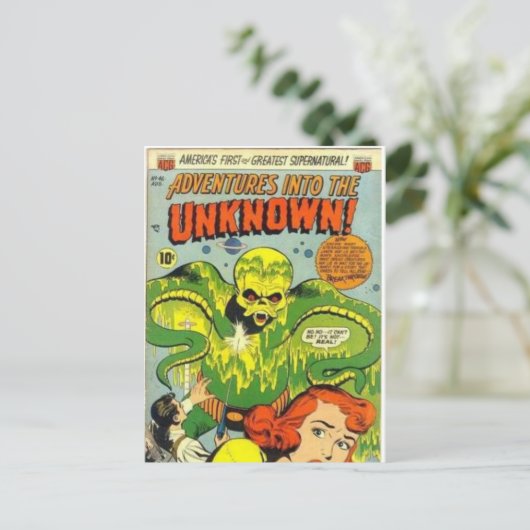 Onbekend - 1 briefkaart (Staand voorkant)