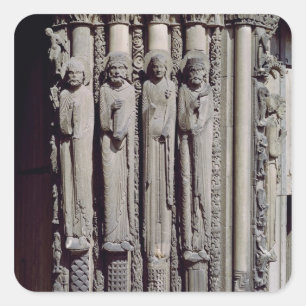 Onbekend cijfer, koning Solomon Vierkante Sticker