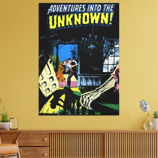 Onbekend de  strikken van de Trespassers Canvas Afdruk (Insitu (Woonkamer))