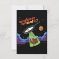 Onbekend Frituur Object Grappige UFO Kalkoen Ontvo
