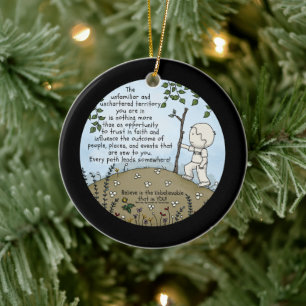 onbekend gebied keramisch ornament