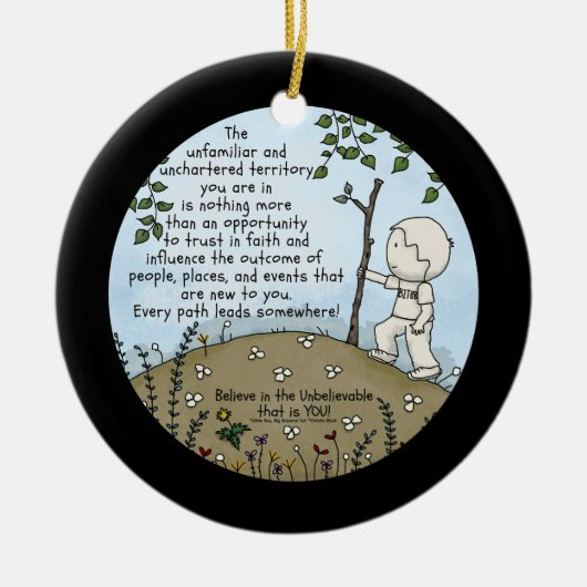 onbekend gebied keramisch ornament (Voorkant)