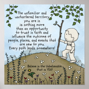 onbekend gebied poster