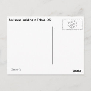 Onbekend gebouw in Talala, oké Briefkaart