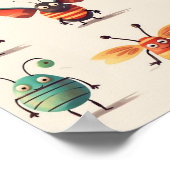 onbekend insect, beest, insect, rare insecten poster (Hoek)