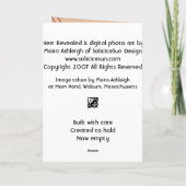 Onbekend Kaart (Achterkant)