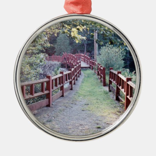Onbekend Pad Metalen Ornament (Voorkant)