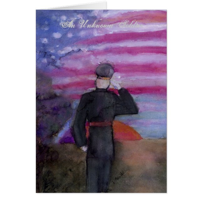 onbekend soldieri (Voorkant)