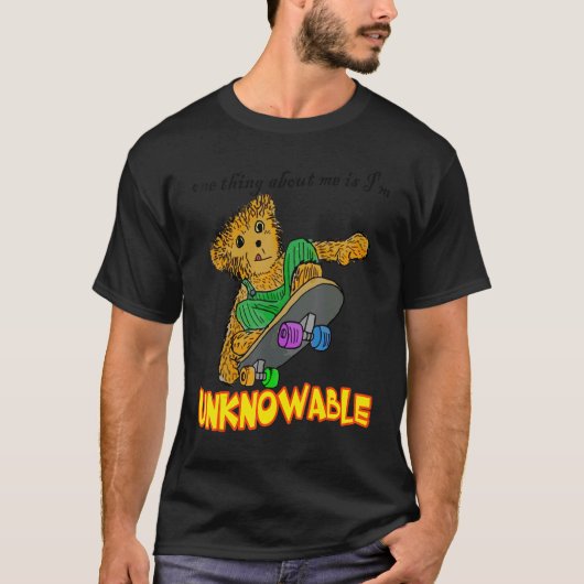 Onbekend thema Unisex T-shirt (Voorkant)