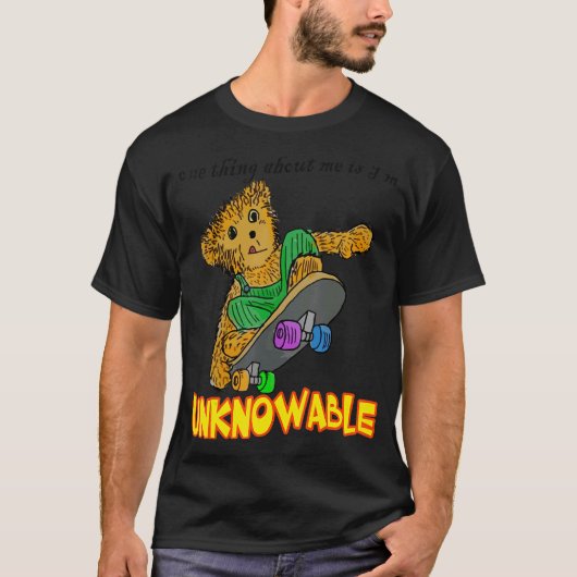 Onbekend thema Unisex T-shirt (Voorkant)