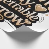 Onbekend Vandaag, Onvergetelijk Morgen Cadeaupapier (Hoek)