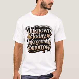 Onbekend Vandaag, Onvergetelijk Morgen T-shirt
