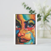 Onbekende artiest briefkaart (Staand voorkant)