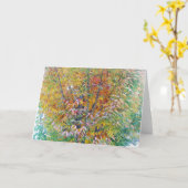 Onbekende Boom Kaart (Gele Bloem)