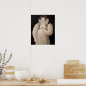 Onbekende dame, c.1595-1600 poster (Keuken)