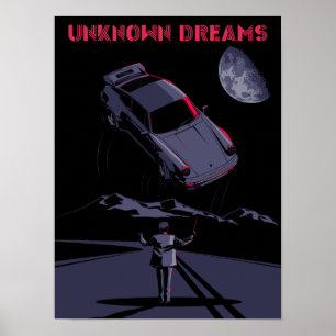 Onbekende Dromen - Klassieke auto Poster