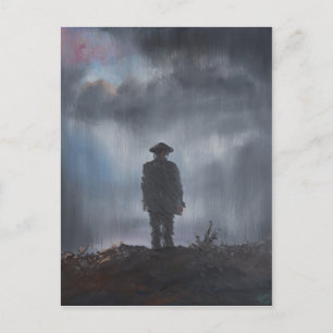 Onbekende Eerste Wereldoorlog Soldaat 2014 Briefkaart