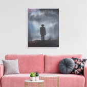 Onbekende Eerste Wereldoorlog Soldaat 2014 Canvas Afdruk (Insitu (Woonkamer))