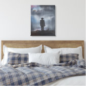 Onbekende Eerste Wereldoorlog Soldaat 2014 Canvas Afdruk (Insitu (Slaapkamer))