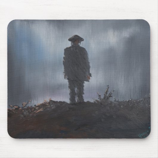 Onbekende Eerste Wereldoorlog Soldaat 2014 Muismat (Voorkant)
